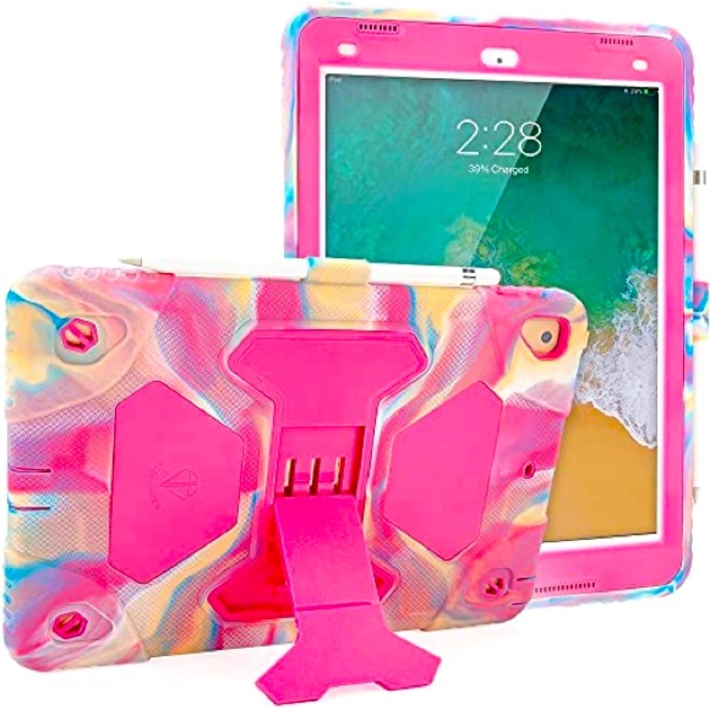 ACEGUARDER iPad case X10 iPad Pro 10.5/Air 10.5 7th generation 10.2 Rainbow Pink